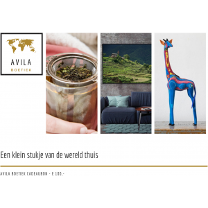 Avila Boetiek cadeaubon 100 euro