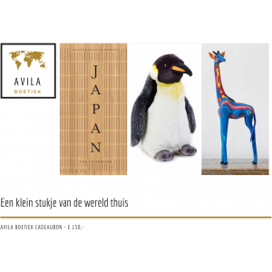 Avila Boetiek cadeaubon 150 euro